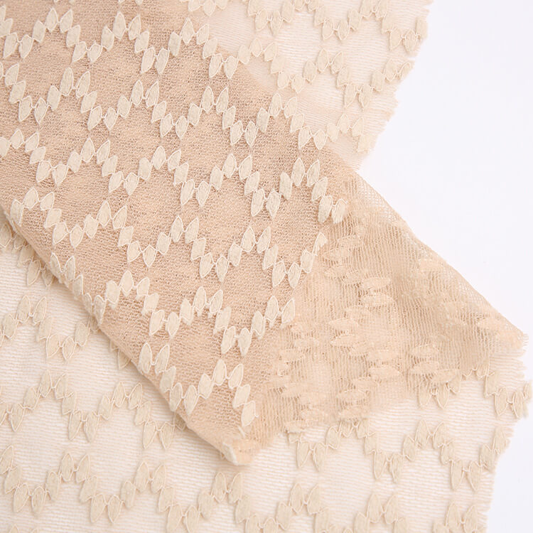 Lace Fabric Dress Polyester Brushed for Women's Wear Wholesale Supplie 5